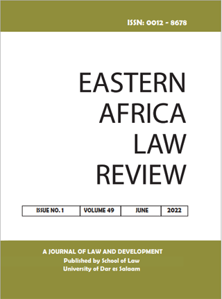 Eastern Africa Law Review