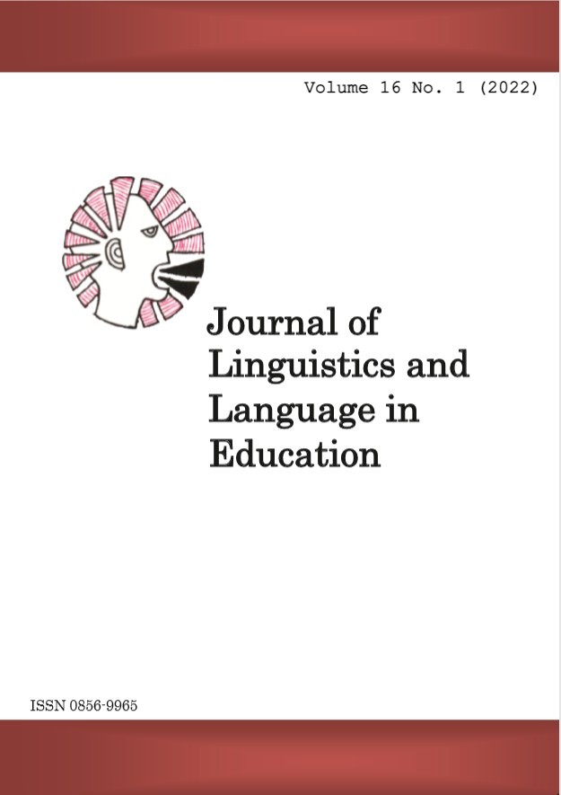 					View Vol. 16 No. 1 (2022): Journal of Linguistics and Language in Education
				